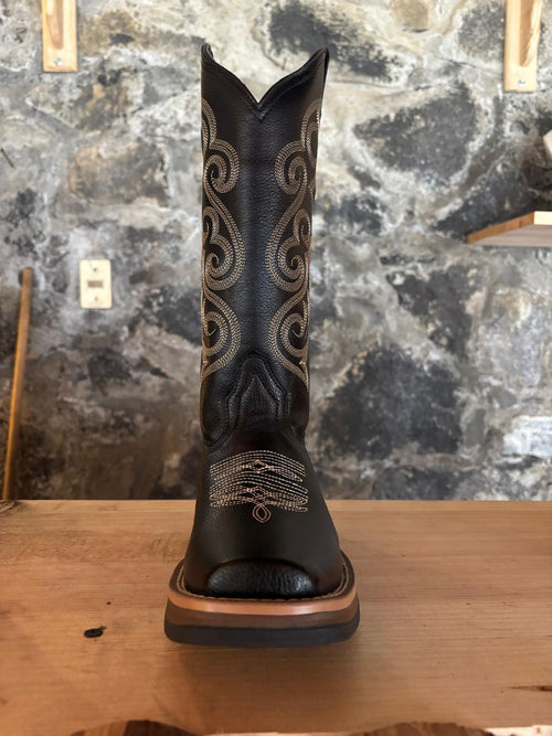 Botas Dama Negra 100% Piel Bovino