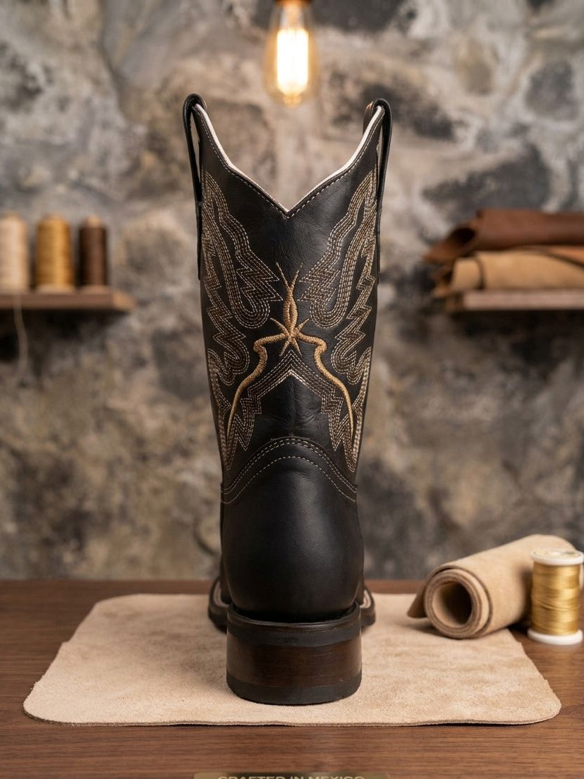 Botas Bull Color Negro 100% Piel Bovino