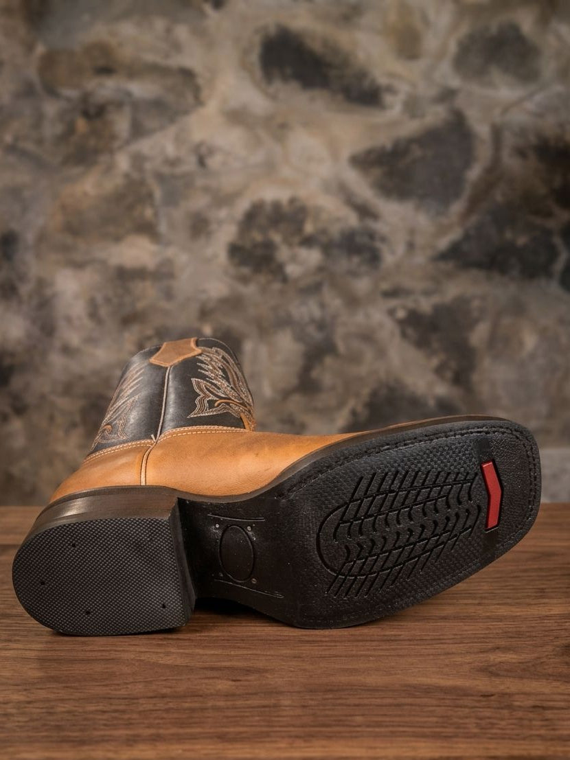 Botas Bull Color Miel 100% Piel Bovino
